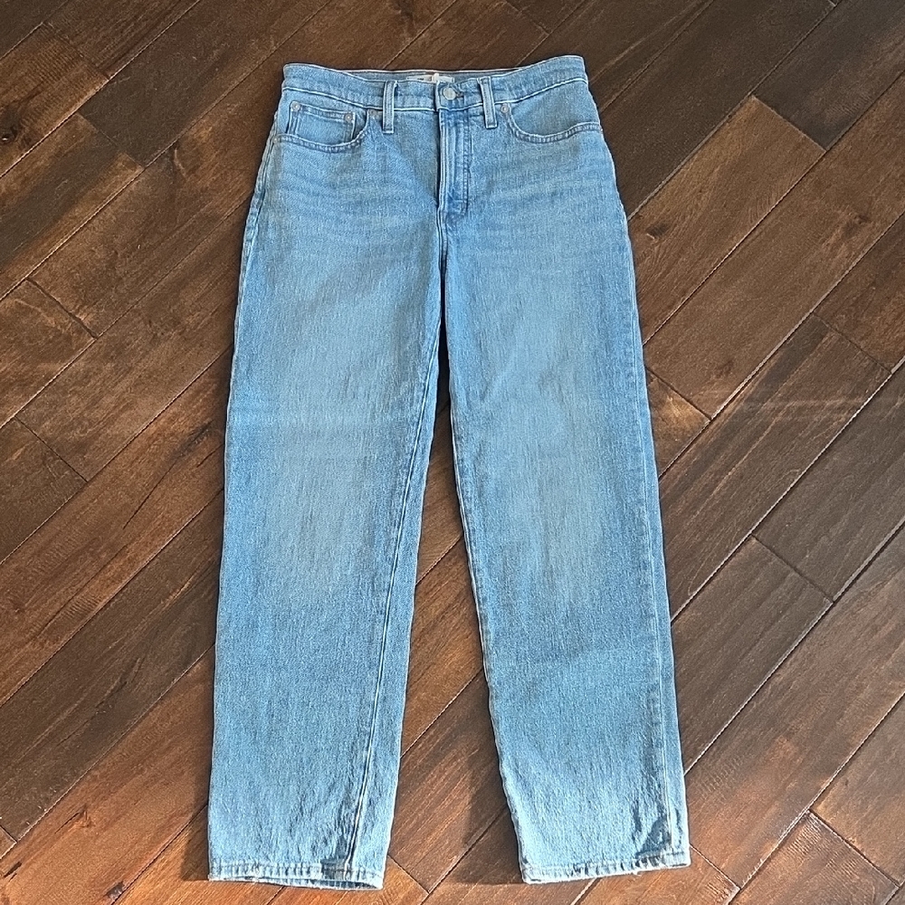 Madewell Straight Leg Jeans - Sky Blue